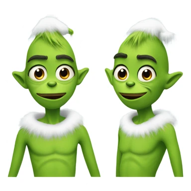 Me as grinch sticker