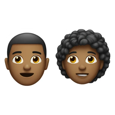 two people. one we trust and one we don't trust sticker