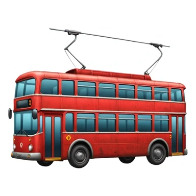 trolleybus sticker