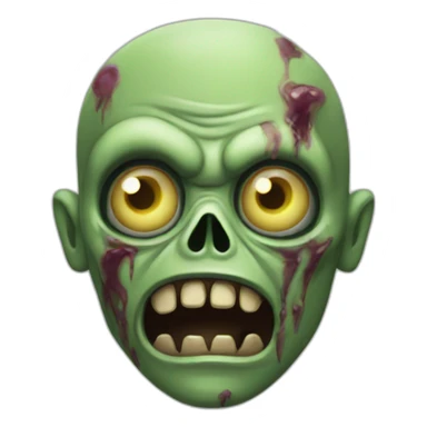 alienas zombie sticker