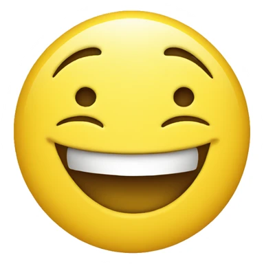 Super happy yellow face sticker