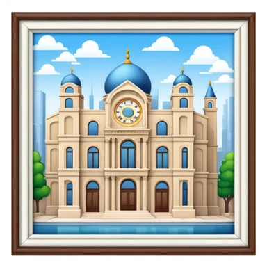 Architecture sticker