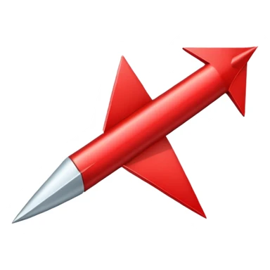 red arrow sticker