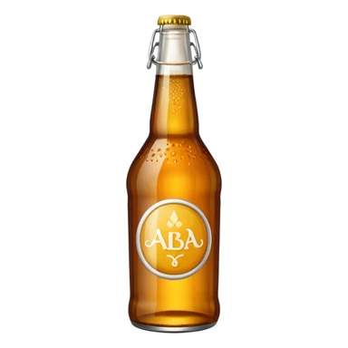 bottle of the beer Alhambra sticker