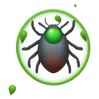 Lyme disease sticker