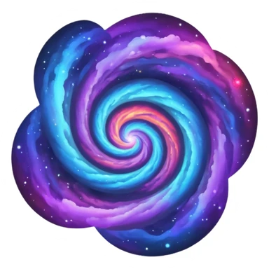 Nebula vortex sticker