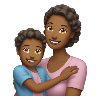 happy mother sticker