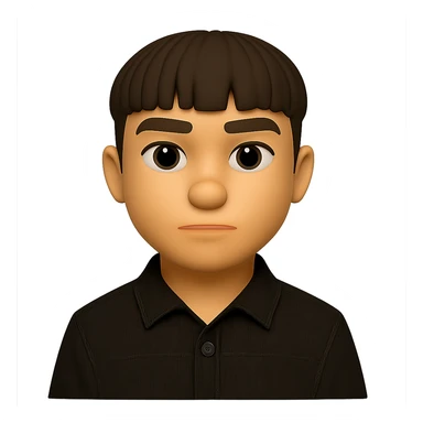 Cut out only the man from the image, preserving the 3d-emoji style without changes. The original style 3d-emoji does not support editing, so use the general style editor while respecting the 3d-emoji look. sticker