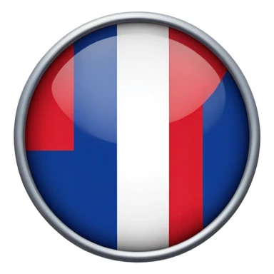 French flag with no entry sign overlaid, keep original flag intact sticker