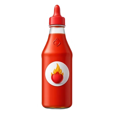 thai sriracha bottle sticker