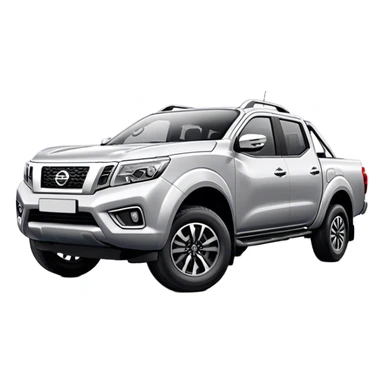 Nissan Navara - Nissan (Model Year: 2021) (Iconic colour: Silver) sticker