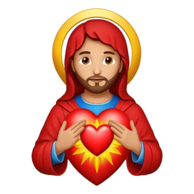 sagrado corazón de Jesús  sticker