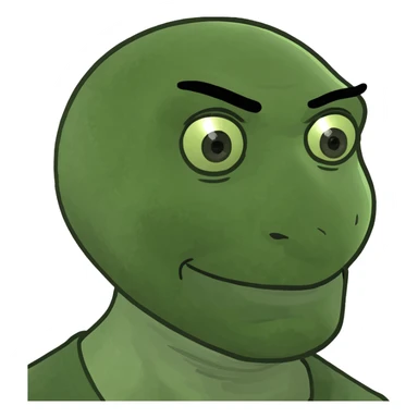 Hombre haciendo dan sticker