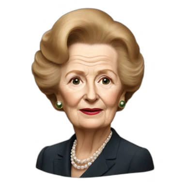 margaret thatcher sticker