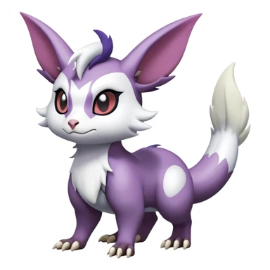 ShinyFurret-Absol-Noibat-Noivern-Hybrid (Full body) sticker