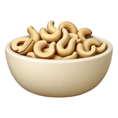 cashew in bowl sticker