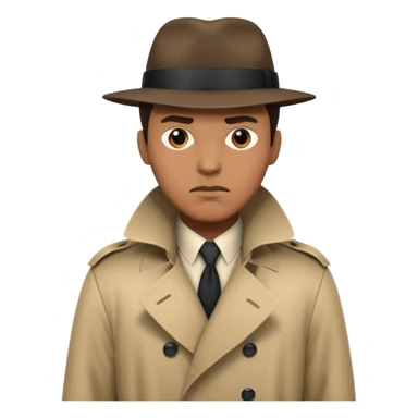 a detective sticker