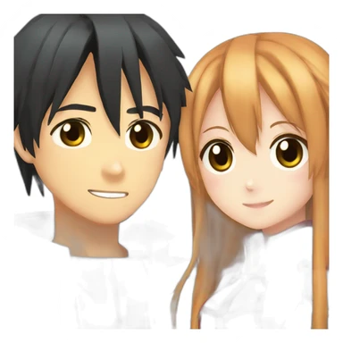 Kirito et asuna sticker