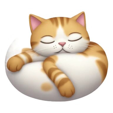 Cat snoring  sticker
