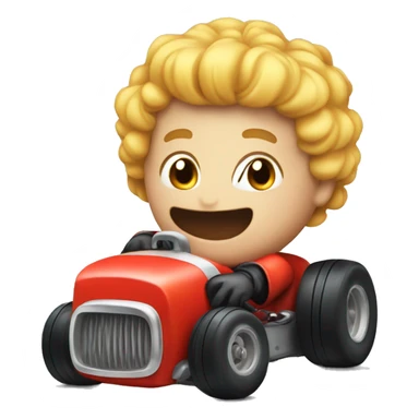 Me racing hot rod sticker