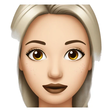 Permanent makeup  sticker