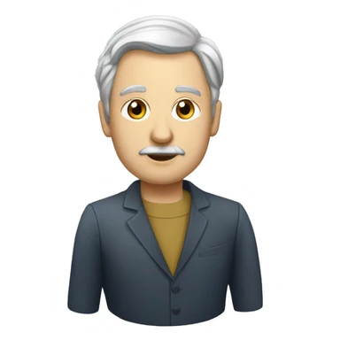 Homme Politique qui parle à quelqu'un  sticker