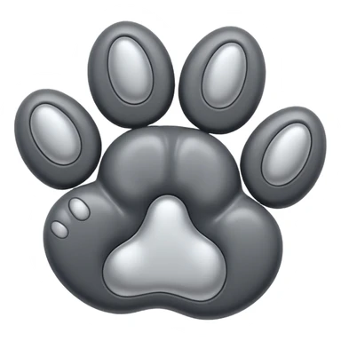 mac os icon paw cat sticker