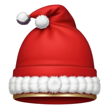 gorro de navidad sticker