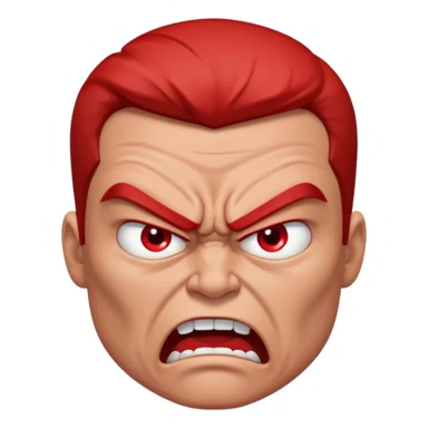Super angry sticker