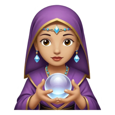 Oráculo con un sola bola de cristal  sticker