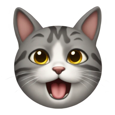 emoji mewing sticker