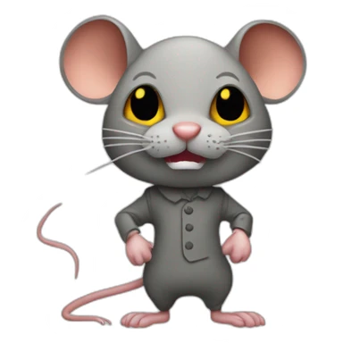 mouse malicious cheapskate money sticker