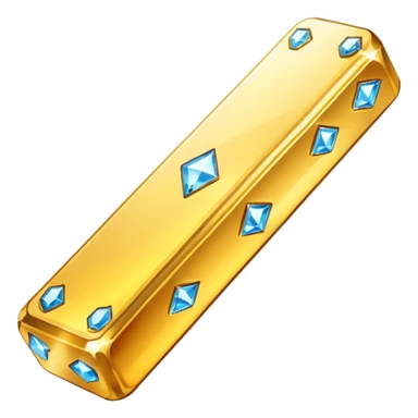 create a golden diamond bar emoji  the most attractive any one or all of them ill choose it should be fully golden sticker