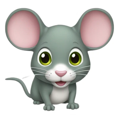 Une souris verte sticker