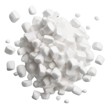 Calcium carbonate powder  sticker