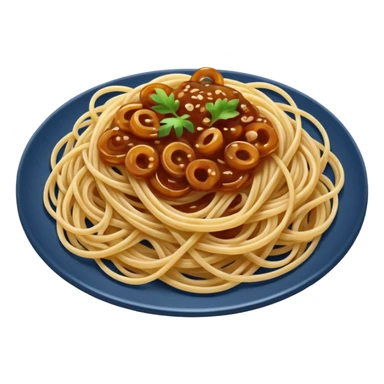 Caramelised Onion Spaguetti sticker