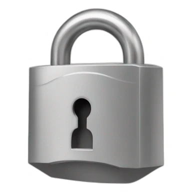 open padlock sticker