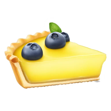 Lemon tart sticker