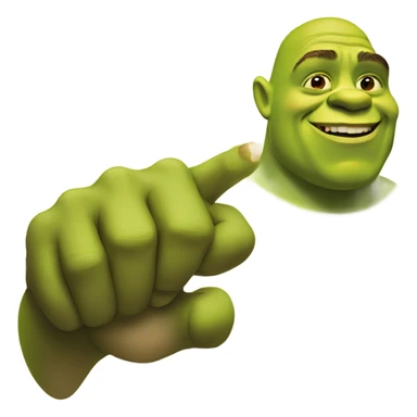shrek thumb up sticker
