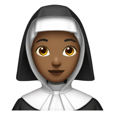 Catholic nun sticker
