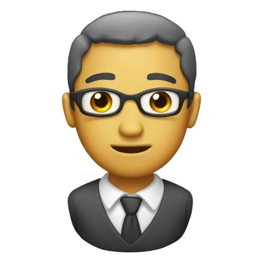 Emoj com nuvem sticker