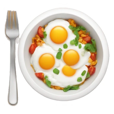breakfast bowl vegetarian  sticker