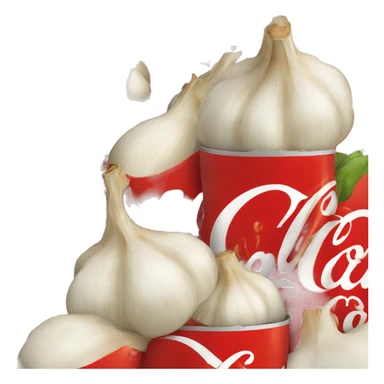 garlic flavored coca-cola sticker