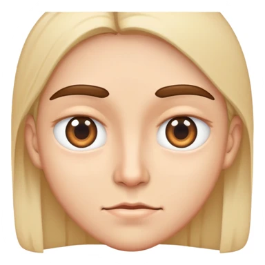 Face with eye twitch sticker