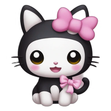 Kuromi Sanrio sticker