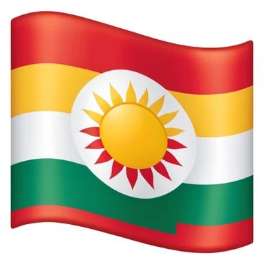 Kurdistan Flagge  sticker