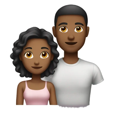 girl with boyfriend  sticker