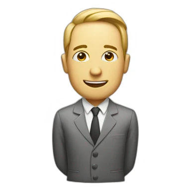 spelling man sticker