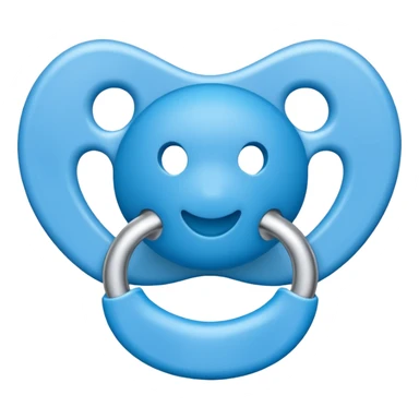 Chupeta azul sticker