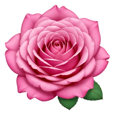 Polaroid photo of a pink rose  sticker